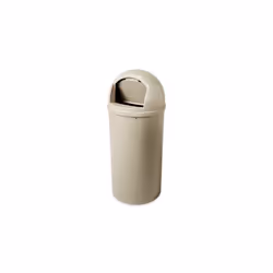 Rubbermaid FG817088BEIG poubelle 94 L Rond Résine Beige