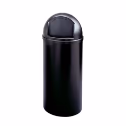 Rubbermaid Marshal 8160-88, 56,8 L, Rond, Noir, Manuel, FM, UV, 39,1 cm