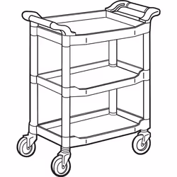 Rubbermaid 3424-88 Polypropylène (PP) Noir - Vue supplémentaire 7