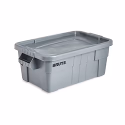 Rubbermaid FG9S3000GRAY, Boîte, Rectangulaire, Gris, Plastique
