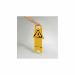 Rubbermaid FG9S0900YEL, Rectangle, Jaune, Plastique, Autonome, 1 pièce(s)