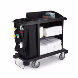 Rubbermaid FG9T9000BLA chariot de ménage Noir