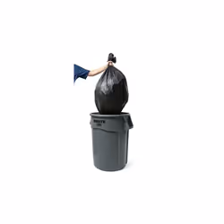 Rubbermaid FG264360GRAY poubelle Rond Plastique Gris