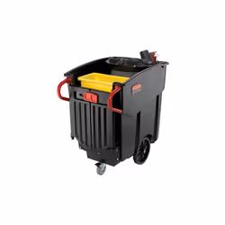 Rubbermaid FG9W7300BLA poubelle Rectangulaire Plastique Noir
