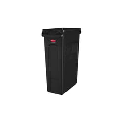 Rubbermaid FG354060BLA poubelle Rectangulaire Noir