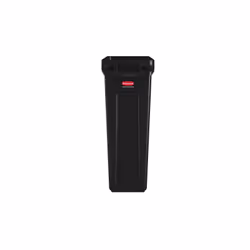 Rubbermaid FG354060BLA poubelle Rectangulaire Noir