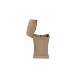 Rubbermaid FG917188BLA, 170 L, Rectangulaire, Résine, Noir, Manuel, États-Unis