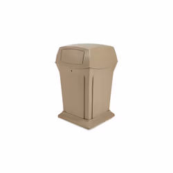 Rubbermaid FG917188BEIG, 170 L, Rectangulaire, Résine, Beige, Manuel, États-Unis