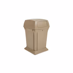 Rubbermaid FG917188BEIG poubelle 170 L Rectangulaire Résine Beige