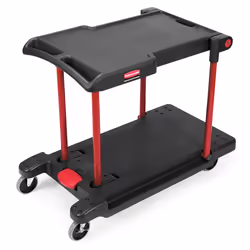 Rubbermaid 4300, Métal, Noir, Rouge, 181,4 kg, 605 mm, 1148 mm, 874 mm