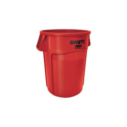 Rubbermaid FG264360RED poubelle Rond Résine Rouge