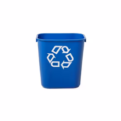 Rubbermaid FG295573BLUE poubelle Rectangulaire Bleu