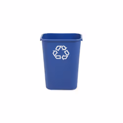 Rubbermaid FG295773BLUE poubelle Rectangulaire Bleu