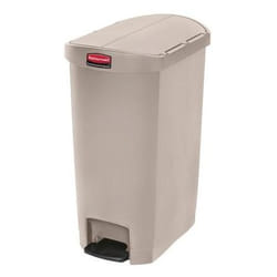 Rubbermaid 1883459 poubelle 50 L Rectangulaire Résine Beige