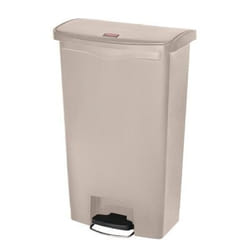 Rubbermaid 1883460 poubelle 68 L Rectangulaire Résine Beige