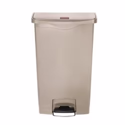 Rubbermaid 1883460 poubelle 68 L Rectangulaire Résine Beige