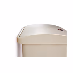 Rubbermaid 1883555 poubelle 30 L Rectangulaire Plastique, Résine Blanc