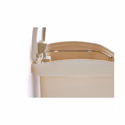 Rubbermaid 1883555 poubelle 30 L Rectangulaire Plastique, Résine Blanc