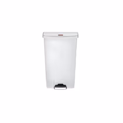 Rubbermaid 1883559 poubelle 68 L Rectangulaire Plastique, Résine Blanc