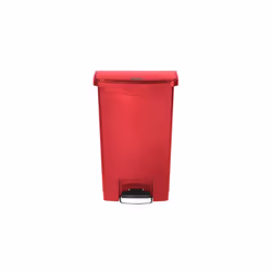 Rubbermaid 1883566 poubelle 49 L Rectangulaire Plastique, Résine Rouge