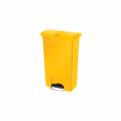 Rubbermaid 1883575, 49 L, Rectangulaire, Plastique, Résine, Jaune, Pédale, Plastique