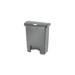 Rubbermaid 1883600 poubelle 30 L Rectangulaire Plastique, Résine Gris