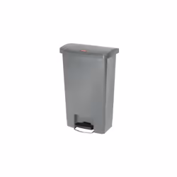 Rubbermaid 1883602, 49 L, Rectangulaire, Plastique, Résine, Gris, Pédale, Plastique