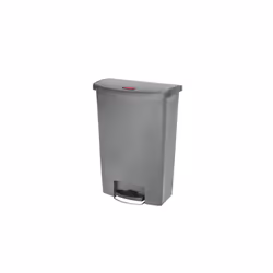 Rubbermaid 1883606, 90 L, Rectangulaire, Plastique, Résine, Gris, Pédale, Plastique