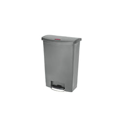 Rubbermaid 1883606 poubelle 90 L Rectangulaire Plastique, Résine Gris