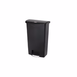 Rubbermaid 1883613, 68 L, Rectangulaire, Plastique, Résine, Noir, Pédale, Plastique