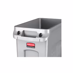 Rubbermaid 1971258 poubelle Rectangulaire Résine Gris - Vue supplémentaire 4