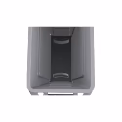 Rubbermaid 1971258 poubelle Rectangulaire Résine Gris - Vue supplémentaire 6