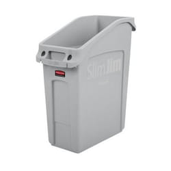 Rubbermaid 2026695 poubelle 49 L Rectangulaire Résine Gris