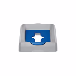 Rubbermaid 2007913 poubelle Rectangulaire Plastique Gris