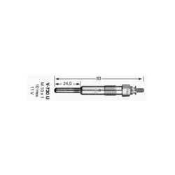 NGK - Bougie de prechauffage Y-730U DPBL2NO17