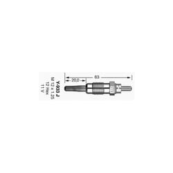 NGK - Bougie de prechauffage Y-933J DPBL2NO25