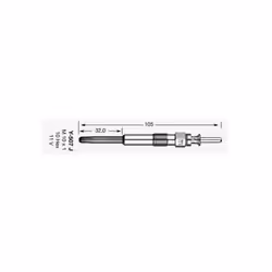 Bougie de prechauffage NGK Y-507J DP32 Description Bougie de prechauffage NGK Y-507J DP32 Bougie de préchauffage de la marque ...