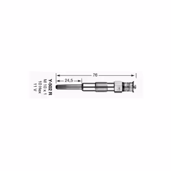 Bougie de prechauffage NGK Y-502R Description Bougie de prechauffage NGK Y-502R Bougie de préchauffage de la marque NGK, vend ...