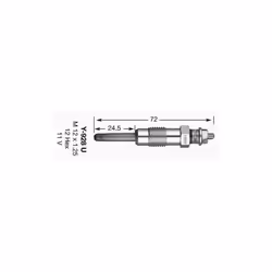 Bougie de prechauffage NGK Y-928U DP29 Description Bougie de prechauffage NGK Y-928U DP29 Bougie de préchauffage de la marque ...