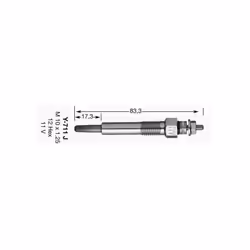 Bougie de prechauffage NGK Y-711J DP28 Description Bougie de prechauffage NGK Y-711J DP28 Bougie de préchauffage de la marque ...
