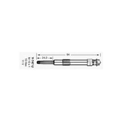 NGK - Bougie de prechauffage Y-747U DP26