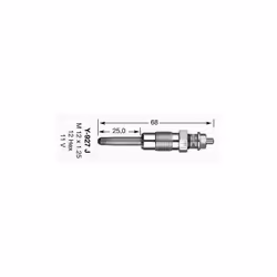 Bougie de prechauffage NGK Y-927J DP19 Description Bougie de prechauffage NGK Y-927J DP19 Bougie de préchauffage de la marque ...