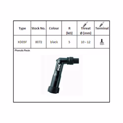 NGK Plug connecteur XD-05 F, pour 12 mm bougie, 102?