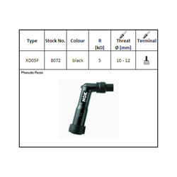 NGK Plug connecteur XD-05 F, pour 12 mm bougie, 102?