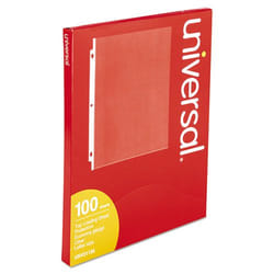 Universal UNV21130 protecteur de feuilles lettre Polypropylène (PP) 100 pièce(s)