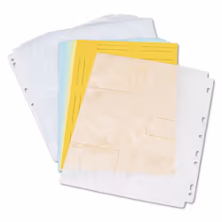 Innovera IVR39301 étui disque optique Étui pour classeur 3 disques Transparent