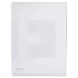 Universal UNV50780, 220 x 300 mm, Transparent, Polypropylène (PP), Portrait, 1 disques, 228,6 mm