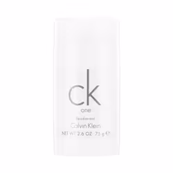 Calvin Klein CK One, Unisexe, Déodorant parfumé, Déodorant stick, Tube, 75 ml, Bergamote, Cardamone, Citron, Mandarin, Papaya ...