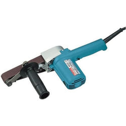 Makita 9031 ponceuse portative Ponceuse à bande Noir, Bleu, Argent