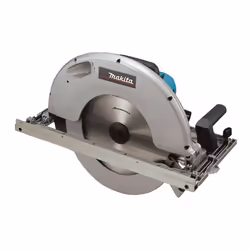 Description générale Scie circulaire filaire Makita 5143R, conçue pour un usage intensif, idéale pour la découpe de grandes s ...